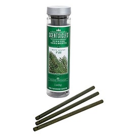 SCENTSICLES WHITE WINTER FIR SCENTED ORNAMENT STICKS
