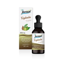 Liposomal Triphala Drops High Dose – (90,000 mg per pack) 3000 mg per day with 1000 mg Amalaki (Phyllanthus Emblica), 1000 mg Haritaki (Terminalia Chebula) and 1000 mg Bibhitaki (Terminalia Bellerica)