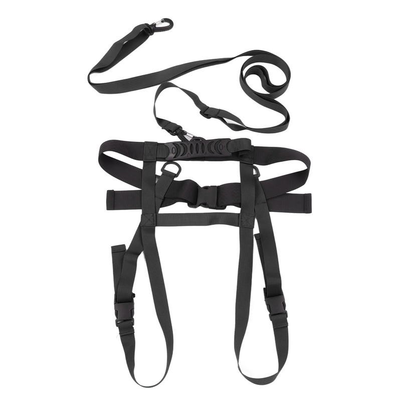 Kids Ski Safety Strap Nylon Plastic Adjustable Ski Training Belt