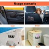 4 Pack Car Net Pocket, Car Storage String Bag Net