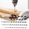 5Pcs/set Hexagon Handle Carbon Steel Wood Fast Cut Auger Drill