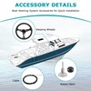 LOSCHEN Marine Steering System, 12 Feet Cable Outboard Steering Kit