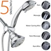 DreamSpa 19-Setting 3 way 2 in 1 Luxury Shower Combo