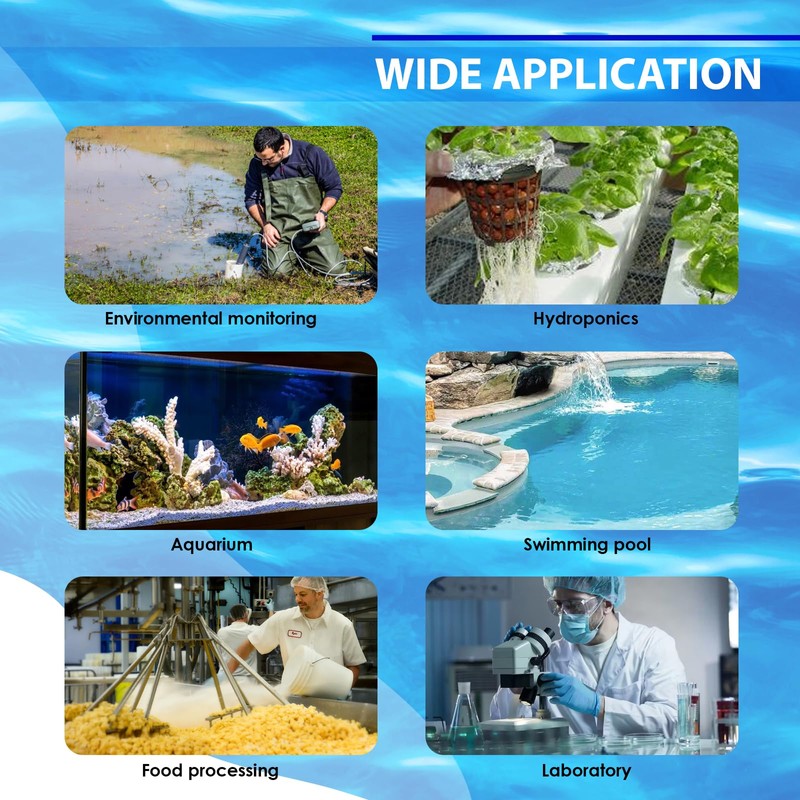 pH Electrode with Replaceable Probe - 300 cm Cable, 0-14