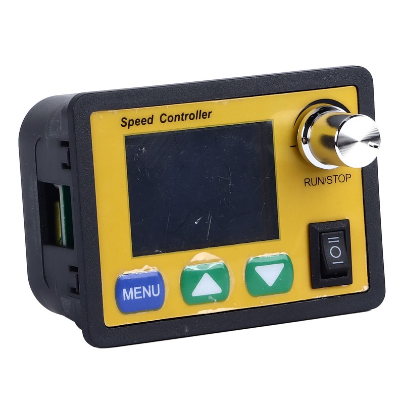 DC Motor Speed Regulator CW CCW LCD Display Button Knob