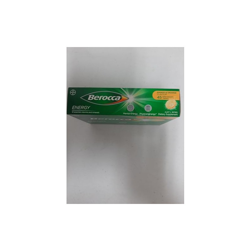 Berocca Energy Vitamin B & C Mango & Orange Flavour