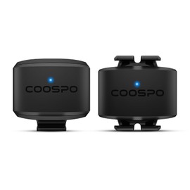 COOSPO BK9 Bike Cadence Speed Sensor, Bluetooth 5.0 ANT+ Wireless Cycling Speed Bicycle RPM Cadence Sensor, IP67 Waterproof & 300H Battery, Compatible with Bike Comouters and Rouvy/Peloton/Wahoo APP