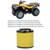 Air Filter Cleaner Tune Up Kit 17254‑HN5‑670 Replacement for TRX350TM