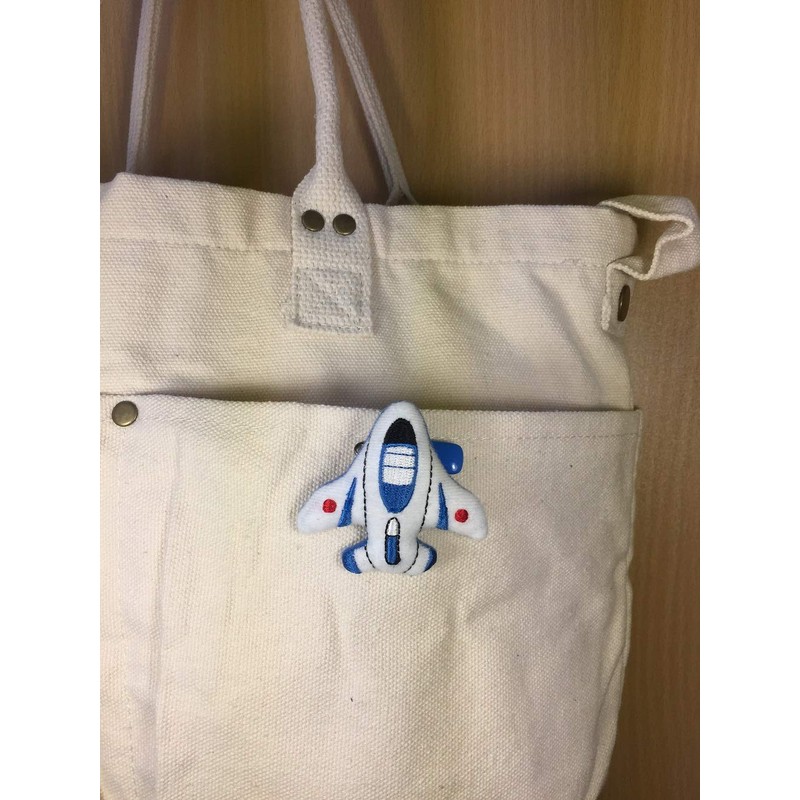 Blister Blue Impulse Plush Badge 0055