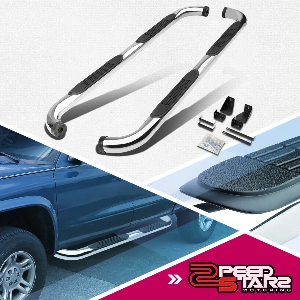 Zpeedstarz FOR 05-12 DODGE DAKOTA QUAD/CREW CAB POLISH BOLT-ON 3"