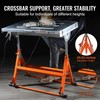 VEVOR Welding Table Foldable 30"x20", Welding Workbench Table 400lbs Load