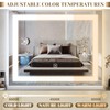 ROLOVE Lighted Vanity Mirror with Lights, LED Makeup Mirror with