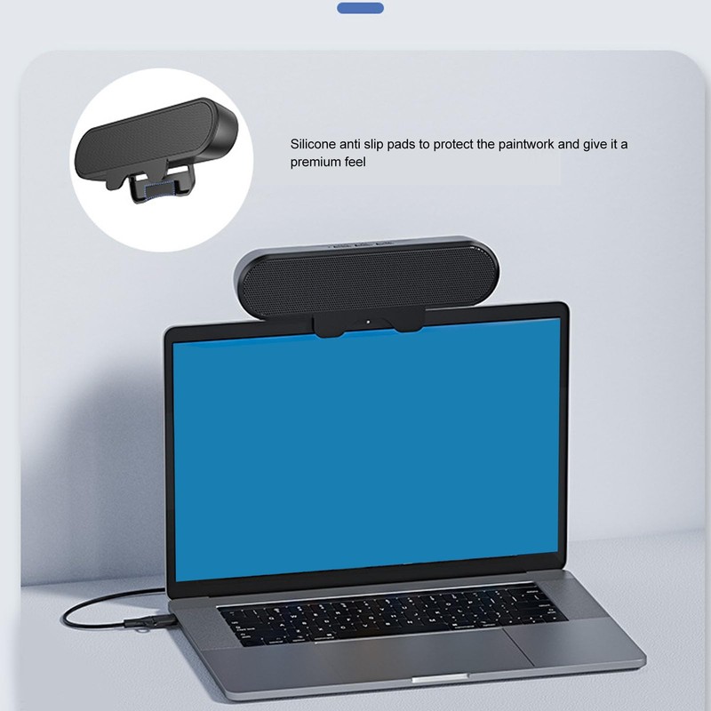 Computer Speakers for Desktop PC Monitor, USB Wired Laptop Speaker