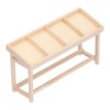 Doll House Shelf Display Racks 1:12 Miniature Wooden Stand Shelf