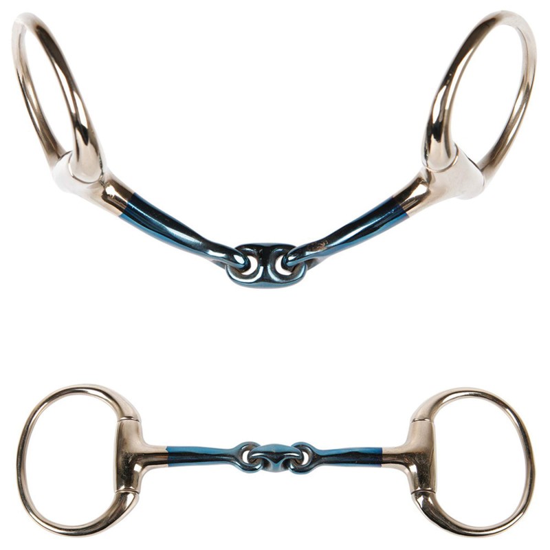 Harry's Horse 41006028 13.5 Eggbutt Sweet Iron Snaffle – 13.5