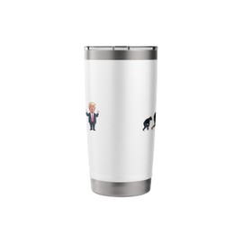 Go Back We Screwed Up Evolution Anti Trump Stainless Steel Insulated Tumbler