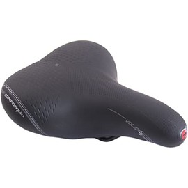 Selle Bassano Unisex-Adult Volare Sattel, schwarz, XL