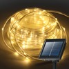 YULIANG Solar Rope Lights,66FT 200LED Solar String Lights Outdoor Waterproof