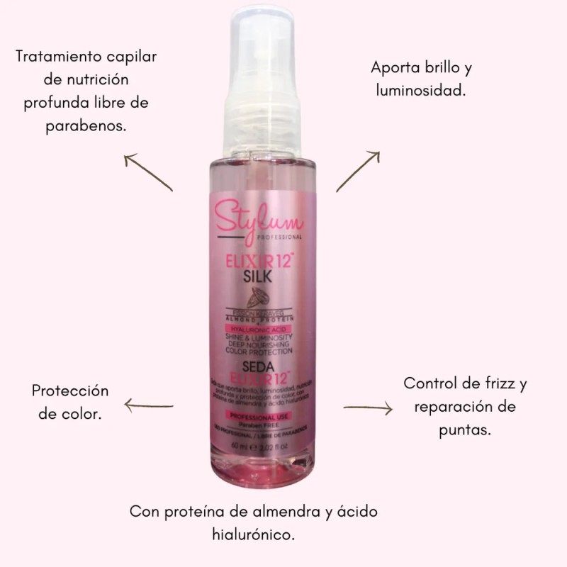 Seda Termoprotectora 60ml Stylum Profesional