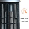 1200W IP55 Waterproof Infrared Electric Freestanding Patio Heater with Touch