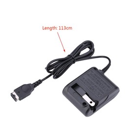 Cargador, cargador de pared portátil, adaptador de CA con protección de circuito inverso incorporada para consola de juegos NDS Gameboy Advance GBA SP, enchufe de EE. UU. Para el hogar, viajes