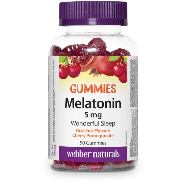 Webber Naturals Webber Naturals Melatonin, 5 Mg Gummy 90 Count
