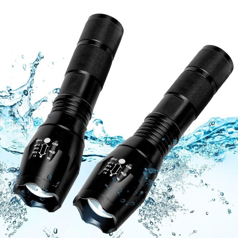 BESTSUN LED Flashlight 2 Pack, Small Flashlights Powerful High Lumens