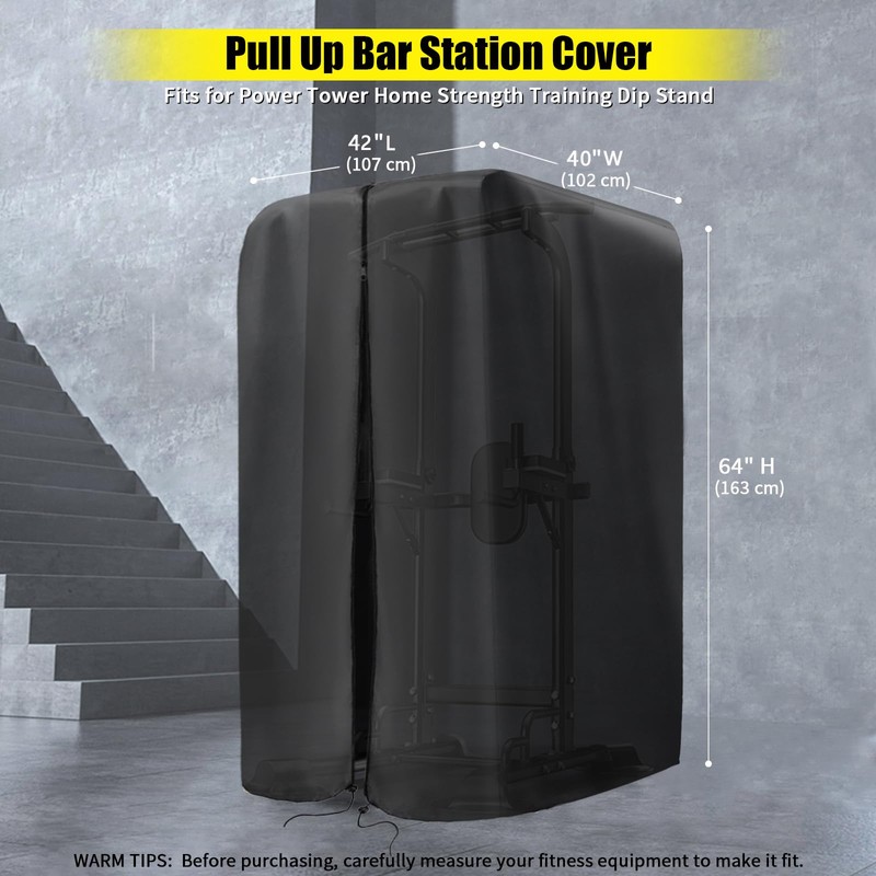 Kingling Pull Up Bar Station Cover, Pull Up Bar Stand