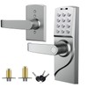 Pionevox Keyless Entry Keypad Door Lock with Handle-Digital Smartcode for