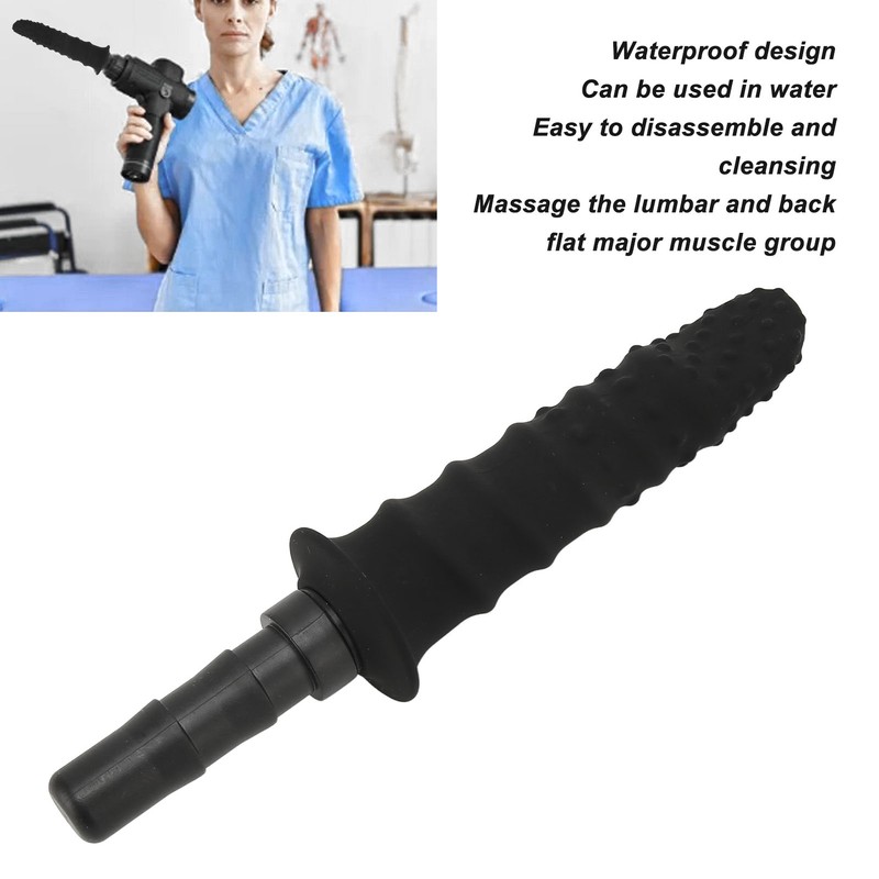 Fascia Massager Head Soft Silicone Deep Relaxation Muscle Massage Machine