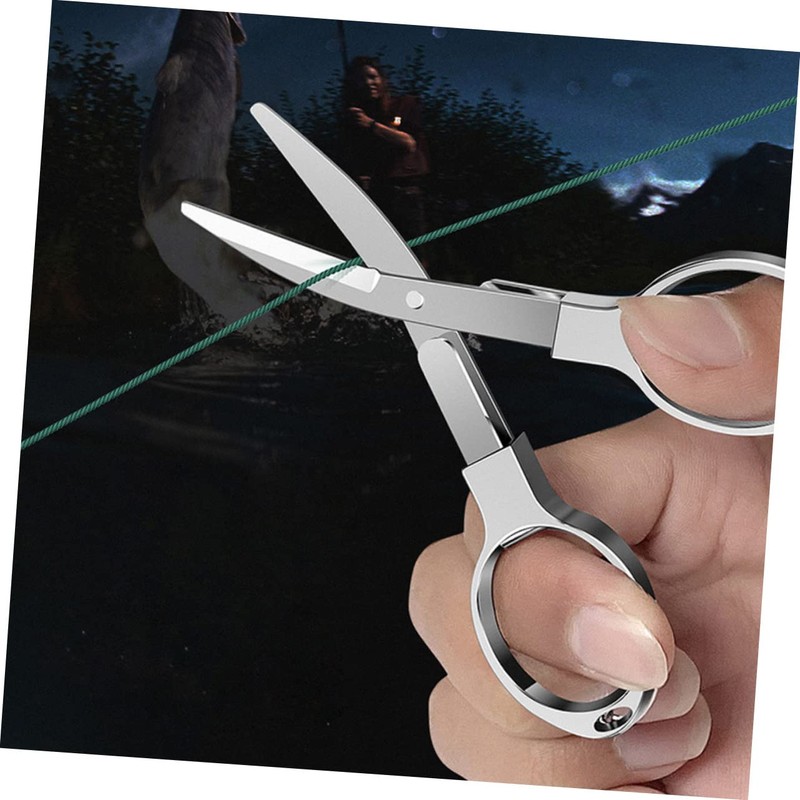 Kisangel Multi-Purpose Fishing Scissors Line Cutters for Fly Braid Fishing