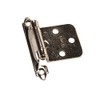 RV Designer Collection H238 Nickel Self Closing Hinge - Pair