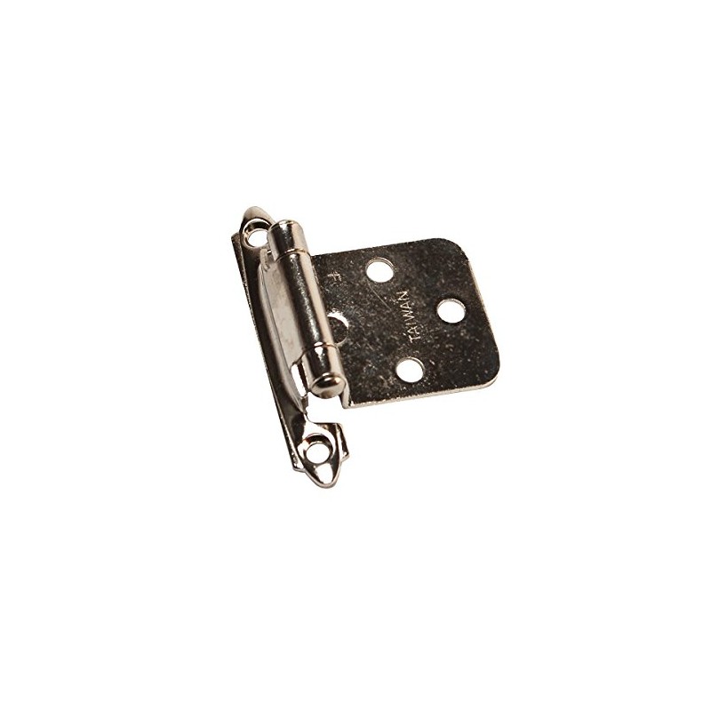 RV Designer Collection H238 Nickel Self Closing Hinge - Pair