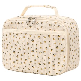 Lunch Bags for Kids Girls Insulated Lunch Boxes Corduroy Cooler Toddler Lunch Tote Bag Thermo Picnic Bag for School Children