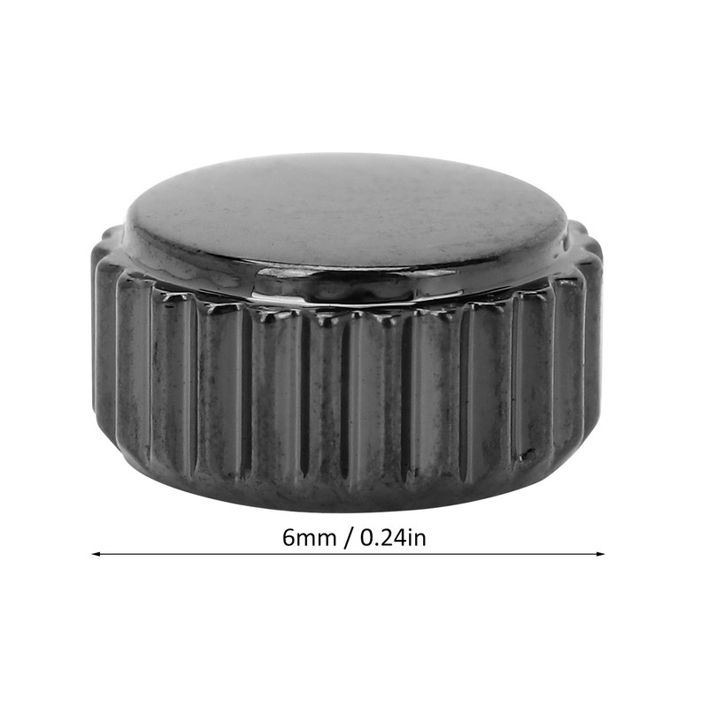 5pcs Professional Watch Head Steel Watch Crown Repairing Parts Replacement