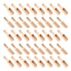 Nvanvmm 40 Pieces Mini Wooden Spoons,Wooden Spoon,Tea Spoon,7.5cm Small Wooden