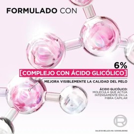 Crema Para Peinar Glycolic Gloss Ácido Glicólico Elvive                                                                                               