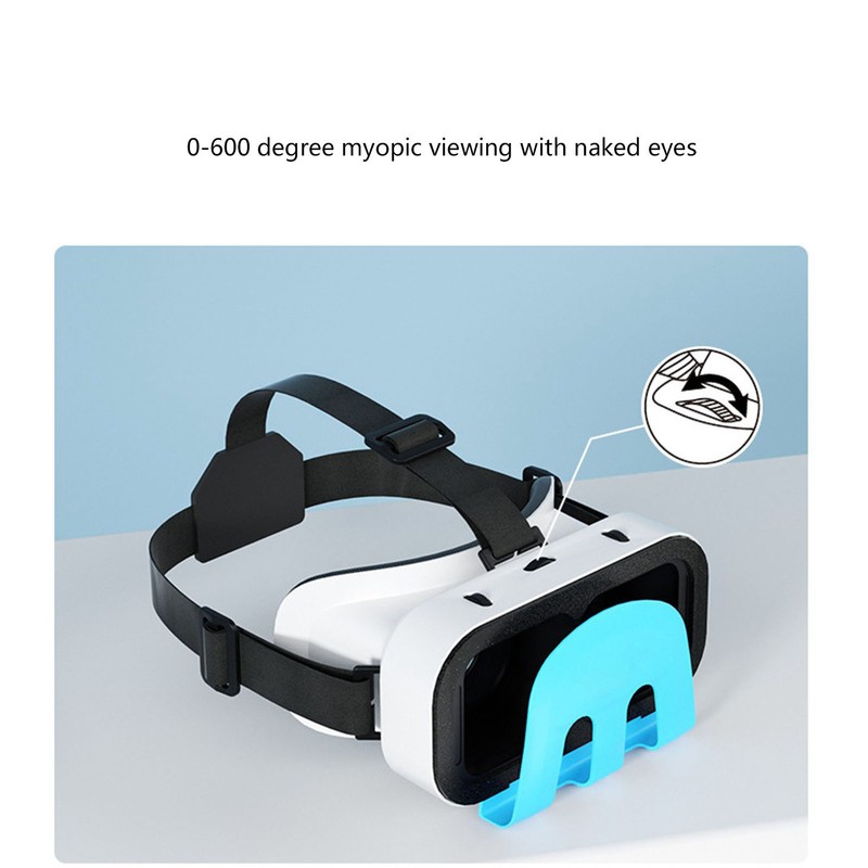 VR Headset 3D VR Virtual Reality Glasses for Switch Adjustable
