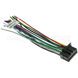 UNIT SPECIFIC MODEL LISTED WIRE HARNESS & MICROPHONE FOR PIONEER MVH-1400NEX MVH1400NEX *SHIPS TODAY*