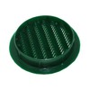3" Round Green or Tan Plastic Louver Soffit Air Vent