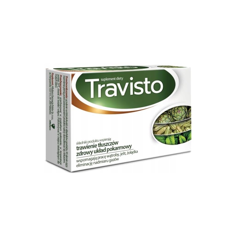 Travisto Digestion of Fat Digestive System Abdominal Pain 30 Tablets