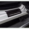 4 Pcs Carbon Fiber Car Door Sill Scuff Plate Auto