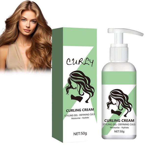 Eazerom 11 Definierende Locken Crème,Definierende Lockencreme für Lockiges und Welliges