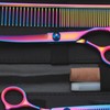 Dog Grooming Scissors Kit Professional Stainless Steel Safety Round Tips