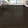 Wallderful 16 Pack Wood Peel and Stick Floor Tile Brown