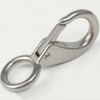 Fixed Spring Snap Hook, Stainless Steel 316 Quick Release Shackles