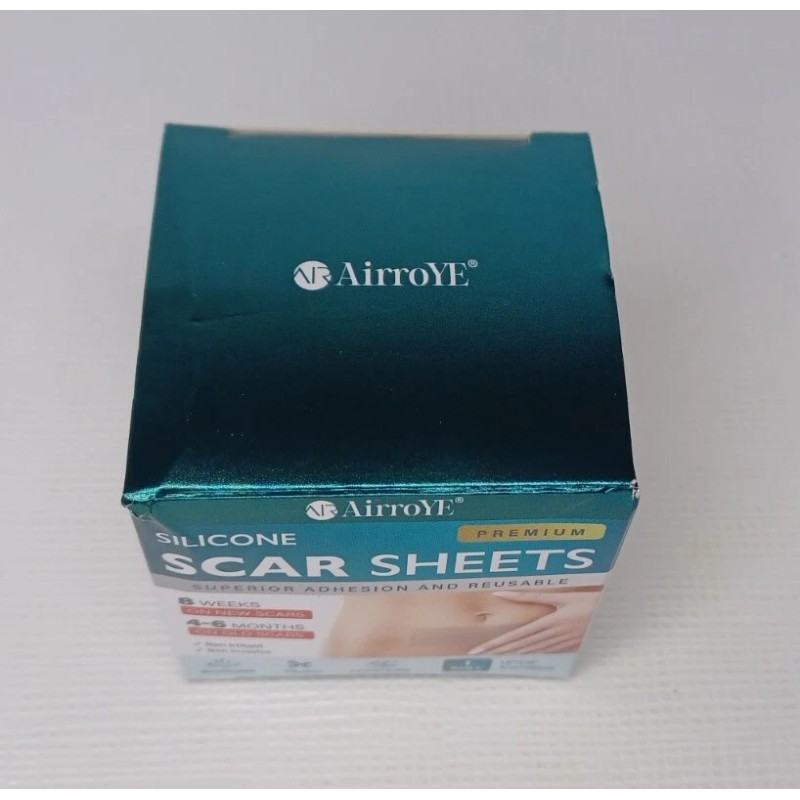 Airroye 1 Roll Silicone Adhesive Scar Sheets 1.6" x 120