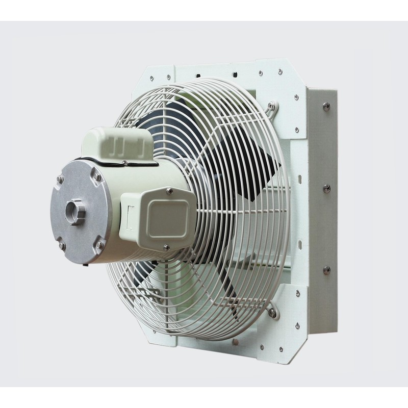 iLIVING 12-Inch Corrosion Resistance Shutter Exhaust Fan, Single Speed