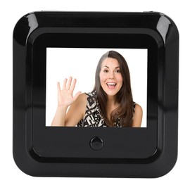 Digital Door Viewer, 2.4 Inch Electronic Door Viewer Bell, 0.3MP 120 Degree Peephole Camera Door Peephole Security Camera Apartment Front Door Entry Door for Home