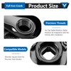 2Pcs Bike Crank Set, Left Crankset 170mm Bike Pedal Arm